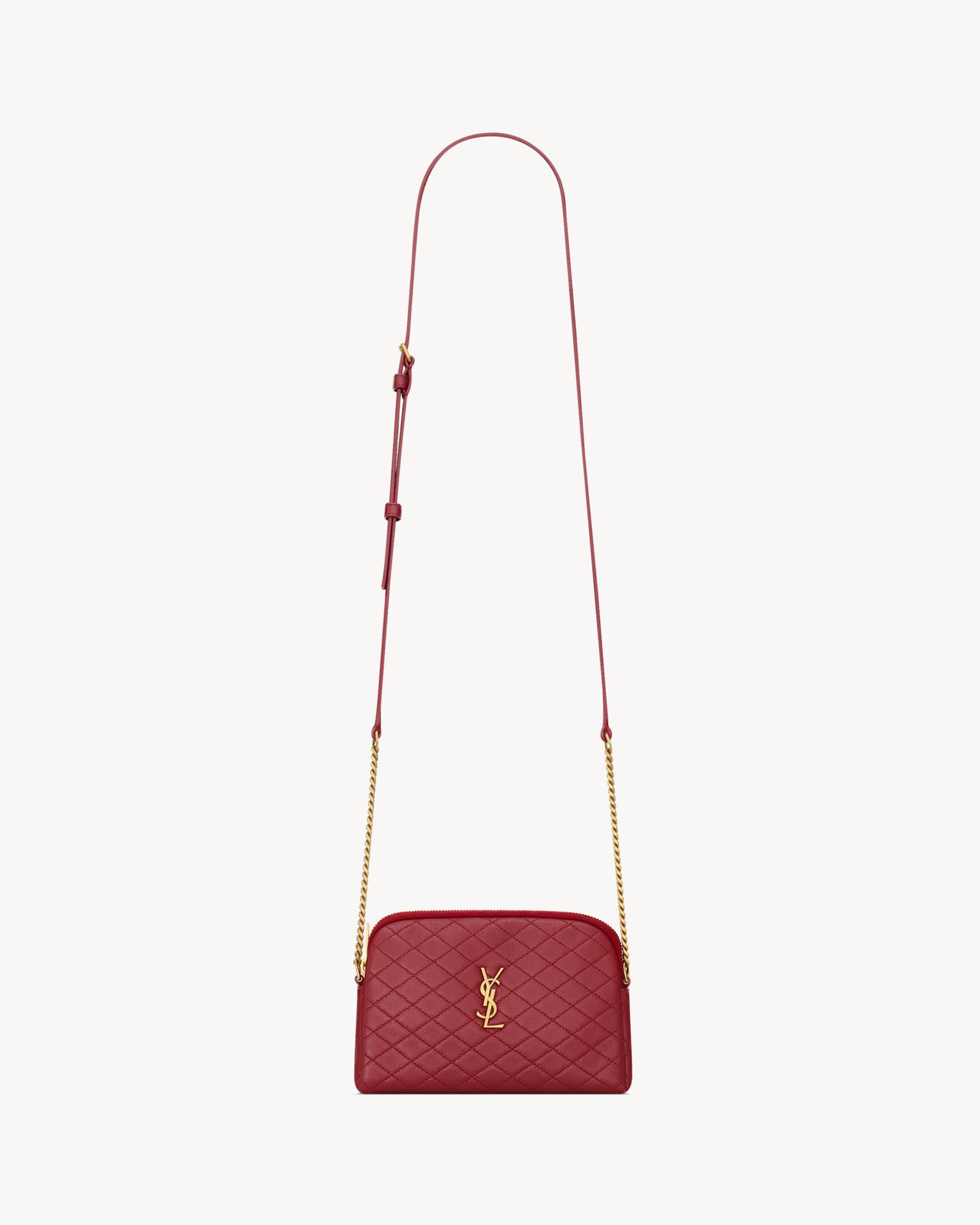 YSL GABY zipped pouch in lambskin - Image 1